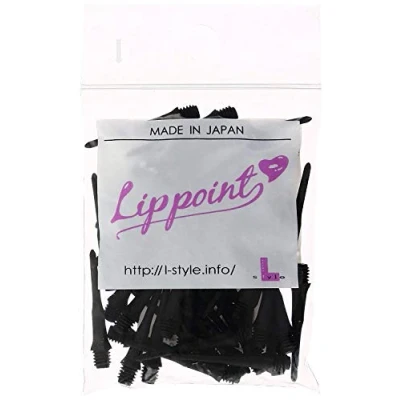 Immagine di In morbida punta del dardo 50 linee L Style Lip Point (punti labbro) Nero (japan import)