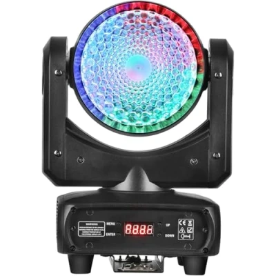 Immagine di Betopper 120W Teste Mobili 4 in 1 Luci Discoteca Demon&#039;s Eye COB DMX512 Control da palco Luce palcoscenico per Matrimonio DJ Party Live Band Mostra
