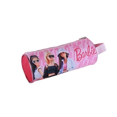 Immagine di TOYBAGS Astuccio per scuola Barbie con 1 scomparto Design manico laterale interno foderato e chiusura a cerniera 8 x 22 cm, multicolore, scolastico