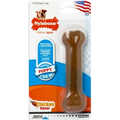 Immagine di Nylabone Puppybone Osso gioco S: L 11,5 x P 3,5 H 2,0 cm