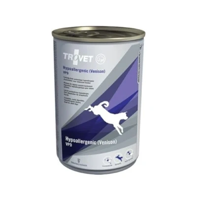 Immagine di Trovet Hypoallergenic VPD Cervo Umido cane Set %:12 x 400 g