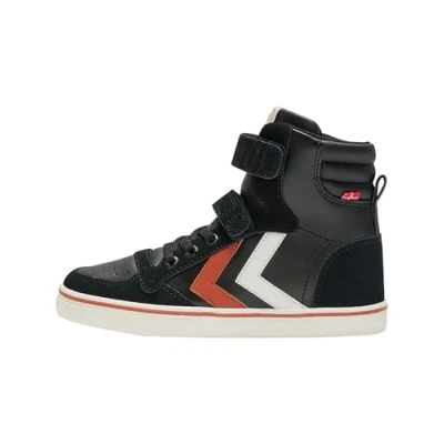 Immagine di Hummel Slimmer Stadil Jr Sneaker a Collo Alto Unisex Bambini, Nero (Black), 26 EU