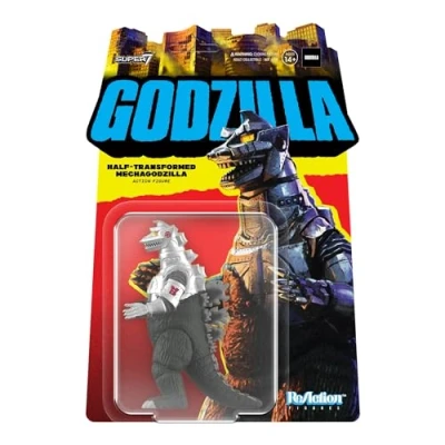 Immagine di Super7 Toho Godzilla Mechagodzilla Figura d&#039;azione da 9,5 cm, film classico collezione e giocattoli retrò