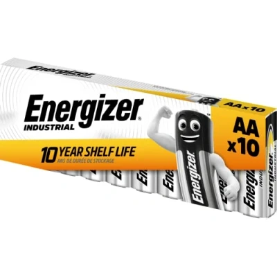 Immagine di Energizer Industrial Batteria monouso Stilo AA Alcalino Industrial, monouso, AA, Alcalino, 1,5 V, 10 Pezzo(i)