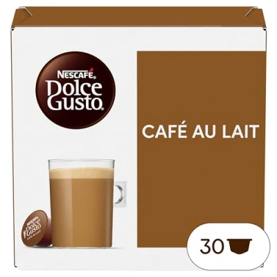 Immagine di Nescafé Dolce Gusto Cafe au Lait Cialde di caffè, 30 capsule (30 porzioni)