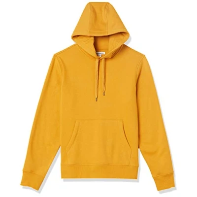 Immagine di Amazon Essentials Felpa con Cappuccio in Pile (Disponibile nelle Taglie Big &amp; Tall) Uomo, Oro, S