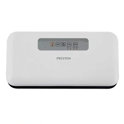Immagine di PRIXTON Confezionatrice sottovuoto domestica per alimenti/macchina sigillare sottovuoto, modalità manuale e automatica, alimenti umidi, secchi fragili, sacchetti inclusi VS100
