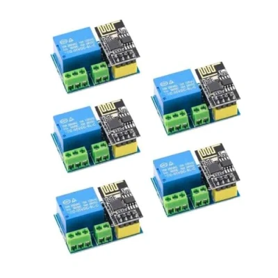 Immagine di 5 pezzi V ESP8266 Relay Module Control Smart Home Switch (Relay 01S)
