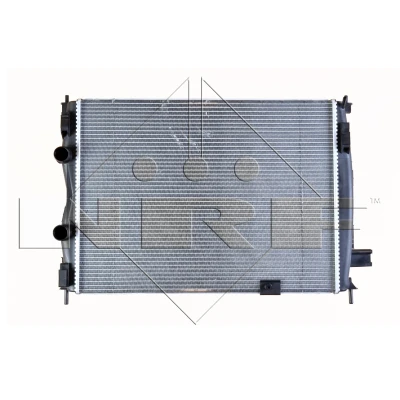 Immagine di NRF 58539 Radiatore motore Alluminio 590 452 34 Alette di raffreddamento saldate NISSAN: Qashqai / Qashqai+2 I