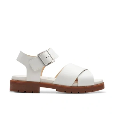 Immagine di Clarks Orinoco Cross, Sandali Donna, Off White Lea, 39.5 EU