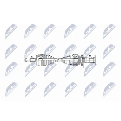 Immagine di NTY NPW VW 047 Albero motore / Semiasse Assale anteriore Dx 883 Cambio manuale VOLKSWAGEN: Transporter 5, 5 Bus, Multivan (7HM