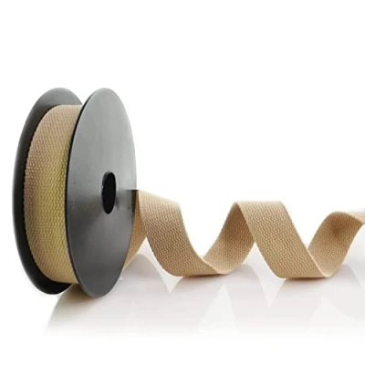 Immagine di Trimz 1905 10 30 19 Tessuto in Cotone Resistente, Beige, 10m x 30mm, unità