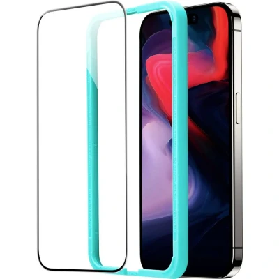 Immagine di ESR Tempered Glass Vetro di protezione per display iPhone 15 Pro 1 pz. 1D6720301