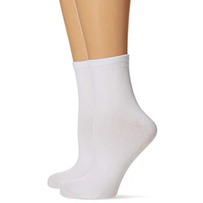 Immagine di DIM Calze Extra Morbide Effetto Seconda Pelle Donna x2, Bianco, Taglia unica