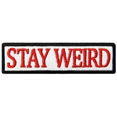 Immagine di Tactical Biker patch Funny distintivo ricamato applique toppa termoadesiva Saty Weird