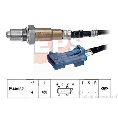 Immagine di EPS 1.998.078 Sonda lambda Made in Italy OE Equivalent riscaldato, planare, Filettatura prelubrificata PEUGEOT: 207 Hatchback, 208 I Hatchback