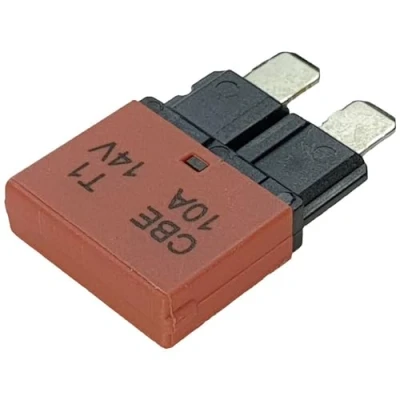 Immagine di Hansor CBE1 1014 Interruttore automatico fusibile piatto standard 10 A Rosso 1 pz.