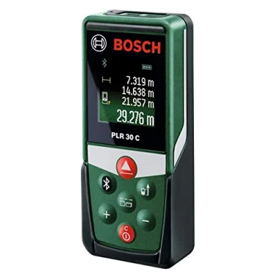 Immagine di Bosch Home and Garden PLR 30 C Telemetro laser Bluetooth, App. documentazione Intervallo di misura (Max.) m