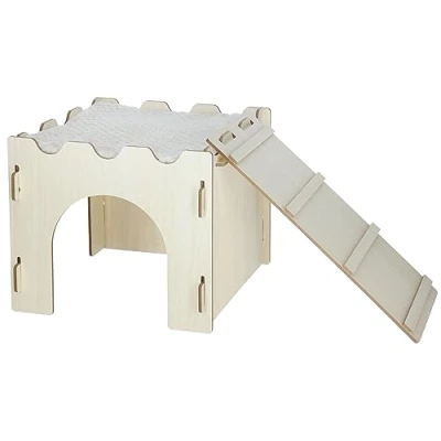 Immagine di Kerbl Pet Nagerburg 28 x 25 cm con Scala e Cuscino