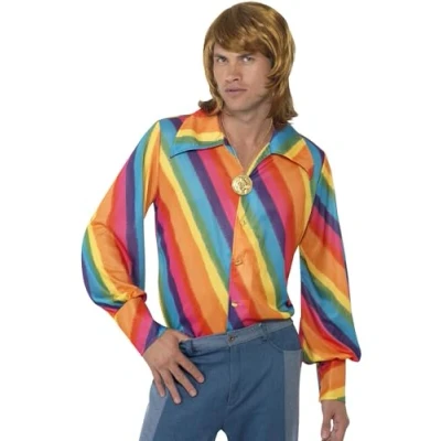 Immagine di SMIFFYS Maglietta color arcobaleno anni &#039;70