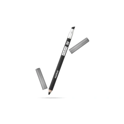Immagine di Pupa Matita Occhi Multiplay Smoked Grey Triplo Uso Eyeliner, Ombretto e Kajal Adatta per sensibili Lenti a contatto (Colore 30 Grey) Formato 1,2 g