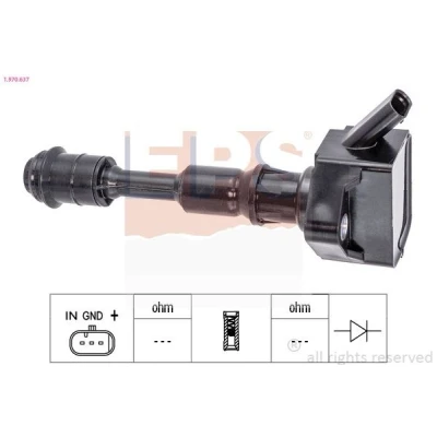 Immagine di EPS 1.970.637 Bobina d&#039;accensione VOLVO: V40 Hatchback