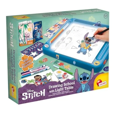 Immagine di Liscianigiochi Lùisciani Giochi Stitch Drawing School With Light Table