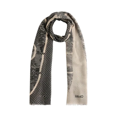 Immagine di LIU JO Sciarpa, Donna, Taglia: One Size, Grey beige