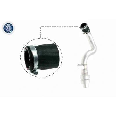 Immagine di VAICO V48 0192 Manicotto Turbina Gomma con anima di tessuto Q+ qualità primo fornitore LAND ROVER: Discovery 4, 3, Range Rover Sport