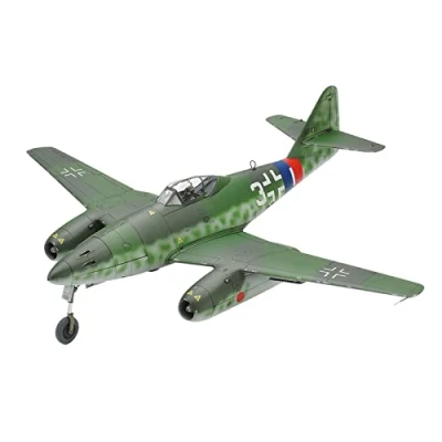 Immagine di Tamiya 300061087 Modellino Aereo Tedesco Messerschmitt Me262 A 1A della seconda Guerra Mondiale, Scala: 1:48
