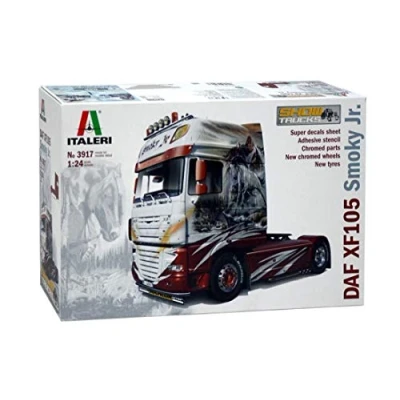 Immagine di Italeri 3917 Daf Xf105 &quot;Smoky Jr&quot; Showtrucks Model Kit Scala 1:24