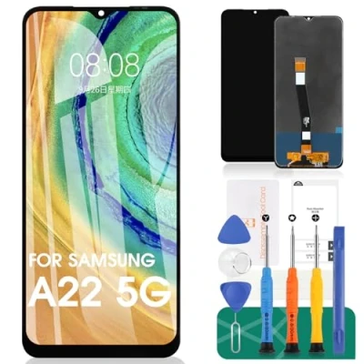 Immagine di Per Samsung Galaxy A22 5G Schermo LCD A226 Sostituzione Dello SM A226B Display Touch Digitizer Assemblea A226B/DS, A226B/DSN Parti di Riparazione Kit