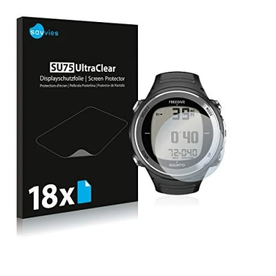 Immagine di savvies (18 Pezzi Pellicola Protettiva per Suunto D4F Protezione Schermo Trasparente
