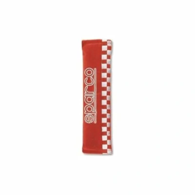 Immagine di SPARCO BELT PADS 01090S4NR Cuscino per cintura Di sicurezza nero cotone