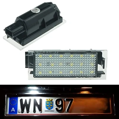 Immagine di Do!LED P01RN06 Illuminazione targa a LED con marchio di omologazione E