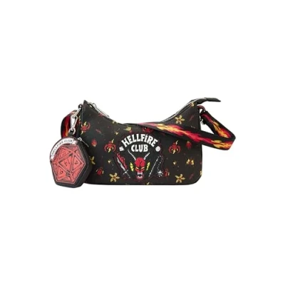Immagine di Loungefly Stranger Things Hellfire Club Borsa a tracolla, Multi