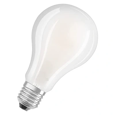 Immagine di OSRAM LED Star Classic A200, lampada a filamento opaco forma di lampadina, base B22d, bianco freddo (4000K), 3452 lumen, sostituzione lampadine convenzionali da 200W, confezione 1