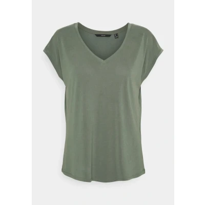 Immagine di Vero Moda Vmfilli V NECK TEE Tshirt basic, Donna, Taglia: XS, Laurel wreath