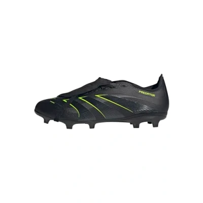 Immagine di adidas Predator League Fold Over Tongue Firm Multi Ground Football Boots, Scarpe da Calcio Unisex Adulto, Core Black/Carbon/Lucid Lemon, 37 1/3 EU