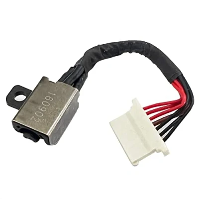 Immagine di Gintai Connettore di Alimentazione Carica DC Power Jack Dock Presa notebook Cavo Ricambio per Dell Vostro 14 5471 Ins piron 5370 P87G P88G TV8K5 0TV8K5 CN V8CT9 0V8CT9