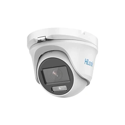 Immagine di HiLook by Hikvision THC T159 M ColorVu 5MP 3k 4 in 1TVI mini telecamera a torretta IR 20m Bianco (2,8 mm)
