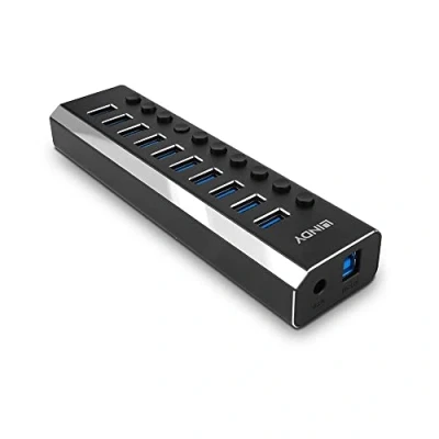Immagine di LINDY 43370 Hub USB 3.0 Nero