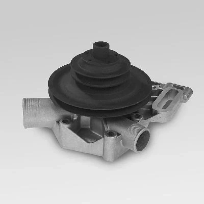 Immagine di HEPU P827 Pompa acqua con puleggia cinghia Poly V guarnizione meccanico PEUGEOT: J5 Camion pianale/Telaio