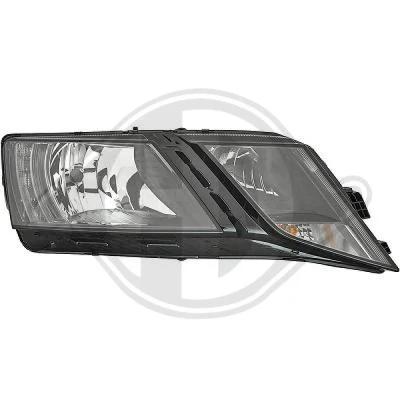 Immagine di DIEDERICHS 7832182 fari Dx LED, H7/H7 con luce guida diurna (LED) motore regolazione assetto SKODA: Octavia 3 Combi