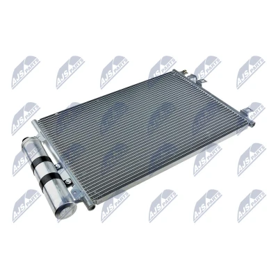 Immagine di NTY CCS RE 007 Condensatore con essiccatore Alluminio RENAULT: CLIO 2, Kangoo I