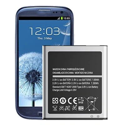 Immagine di Batteria di ricambio per Samsung Galaxy S3 NEO, 2100 mAh, compatibile con NEO i9301, GT i9300, i9305 LTE, EB L1G6LLU [Non Mini]