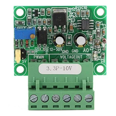 Immagine di Samfox Convertitore Digitale Analogico da Segnale PWM 3.3V a di Tensione 0 10V D/A Modulo PLC