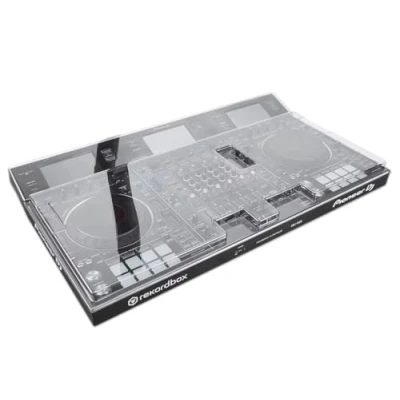 Immagine di Decksaver Cover per Pioneer DJ DDJ RZX Coperchio protettivo in policarbonato super resistente con brevettata fumé/trasparente trasparente, prodotta nel Regno Unito La scelta dei una