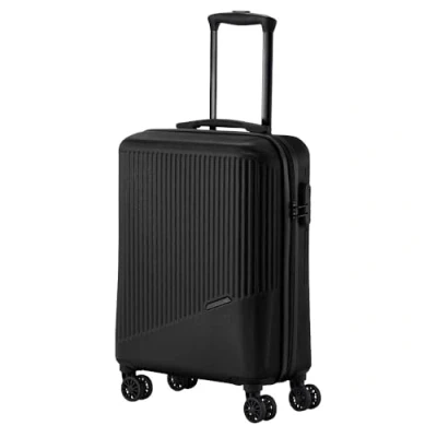 Immagine di travelite Bagaglio a Mano 4 Ruote Piccolo, Gamma Bagagli Bali Trolley Rigido in ABS Conforme Allo Standard IATA per i di Bordo, 55 cm, 34 L