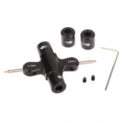 Immagine di iFutniew M3 M5 Chiave Dado Vite 1.5 2.0mm Cacciavite Esagonale Sgancio Rapido Motore Elica Strumento Prop per RC Quadcopter FPV Drone Ricambi Accessori Parti